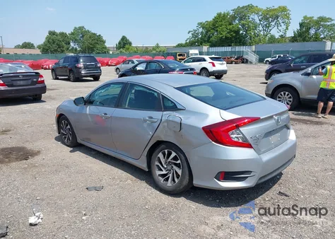 2016 Honda Civic Ex from USA, damaged, VIN 19XFC2F79GE240957